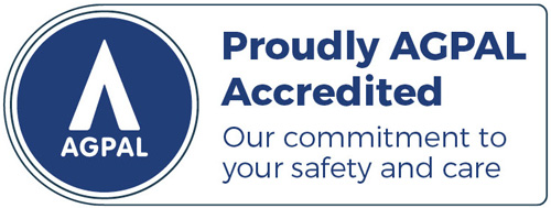 Proudly AGPAL Accredited